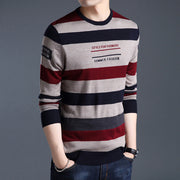 Men's Long-Sleeved T-Shirts  Men'S Bottoming Shirt Casual- Round Neck.