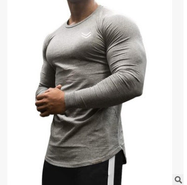 New Long Sleeve T Shirt Sport Men Gym Shirt Quick Dry style: Casual...