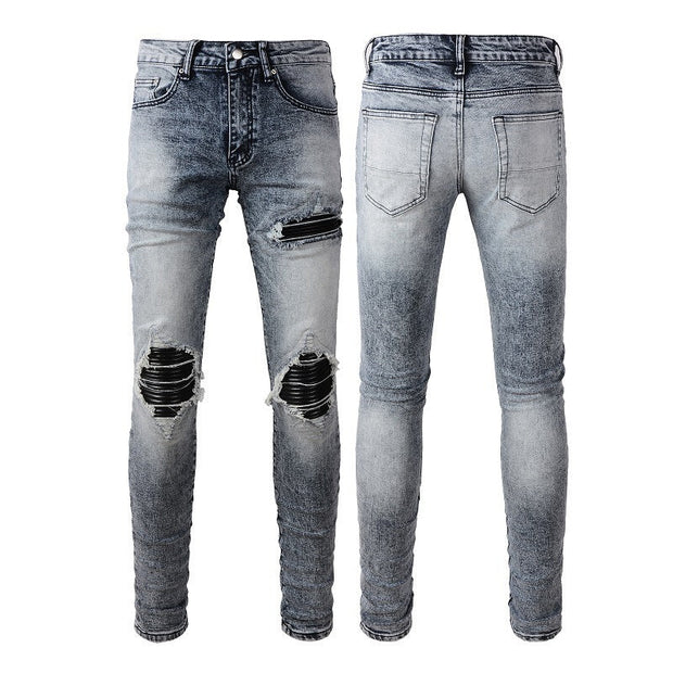 American Retro Jeans Trendy Men - Stylish Denim Pants