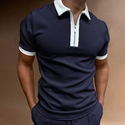 Men's Polo Shirt Men Solid Polo Shirts Brand Men Short-Sleeved Shirt..