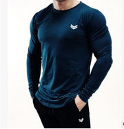 New Long Sleeve T Shirt Sport Men Gym Shirt Quick Dry style: Casual...