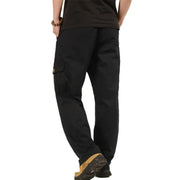 Spring Autumn Casual Cotton Pants Overalls LooseCombat Baggy Tactical 