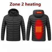 NWE Men Winter Warm USB Heating Jackets with Smart Thermostat