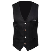 Men Slim Fits Mens Suit Vest Male Waistcoat Gilet Homme