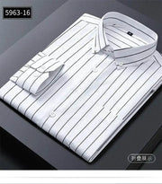 Classic Striped Dress Shirt for Men