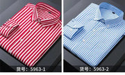 Classic Striped Dress Shirt for Men