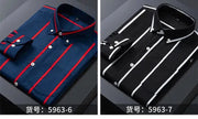 Classic Striped Dress Shirt for Men