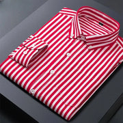 Classic Striped Dress Shirt for Men