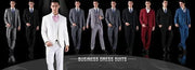 Men Jacquard Suit 2 Piece - Luxury Wedding Prom Blazer