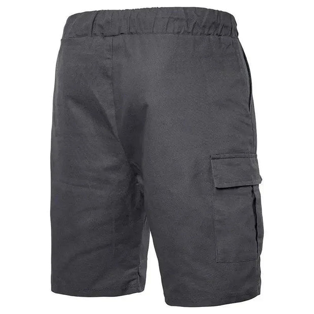 men's clothing summer cargo drawstring pants