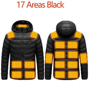 NWE Men Winter Warm USB Heating Jackets with Smart Thermostat