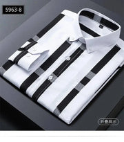 Classic Striped Dress Shirt for Men