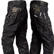 New Men's Tactical Work Pants Outdoor Waterproof Cargo Trousers Casual