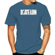 -shirt featuring biathlon wintersport text print