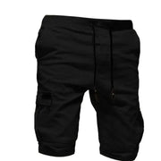 men's clothing summer cargo drawstring pants