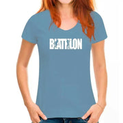 -shirt featuring biathlon wintersport text print