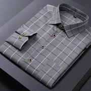 Classic Striped Dress Shirt for Men