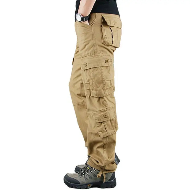 Men's Tactical Camouflage Overalls - High-Quality Cotton Gear