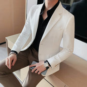 High-quality Stylish One-breasted Suit Jacket for Men-Business Stylish