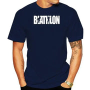 -shirt featuring biathlon wintersport text print