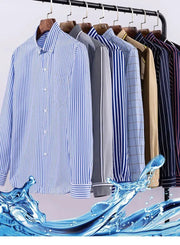 Classic Striped Dress Shirt for Men