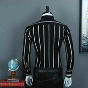 Classic Striped Dress Shirt for Men