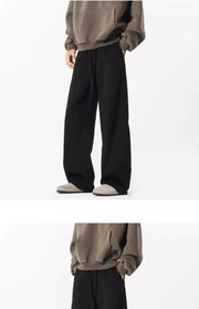 American highstreet scimitar casual pants men's autumn and winter trendy brand