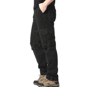 Large Pocket Loose Overalls Men's Outdoor Sports Pants PureCottonprand