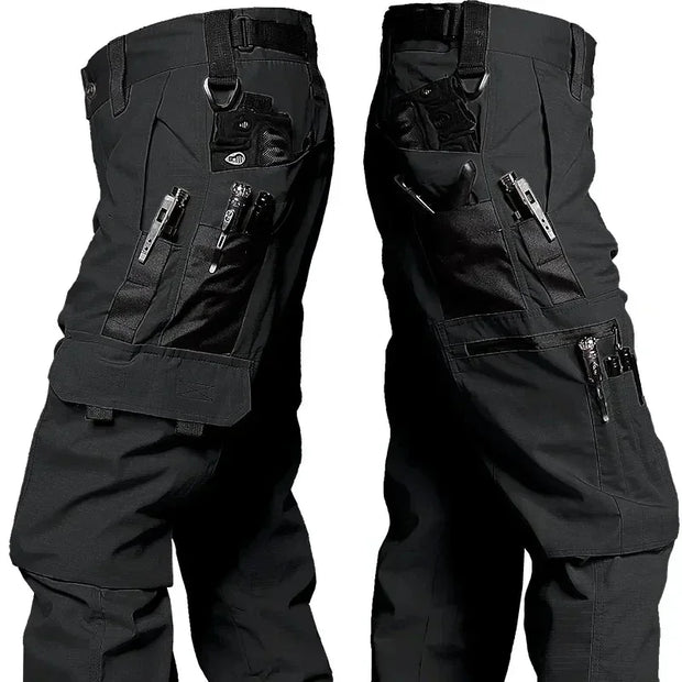 New Men's Tactical Work Pants Outdoor Waterproof Cargo Trousers Casual