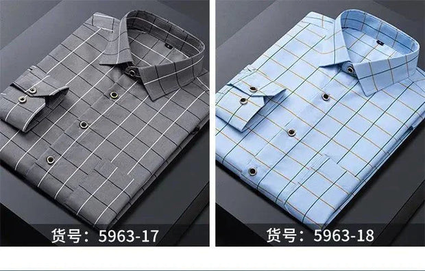 Classic Striped Dress Shirt for Men