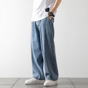 Straight Jeans Men's Spring And Summer Thin High Street Loose Wide Leg